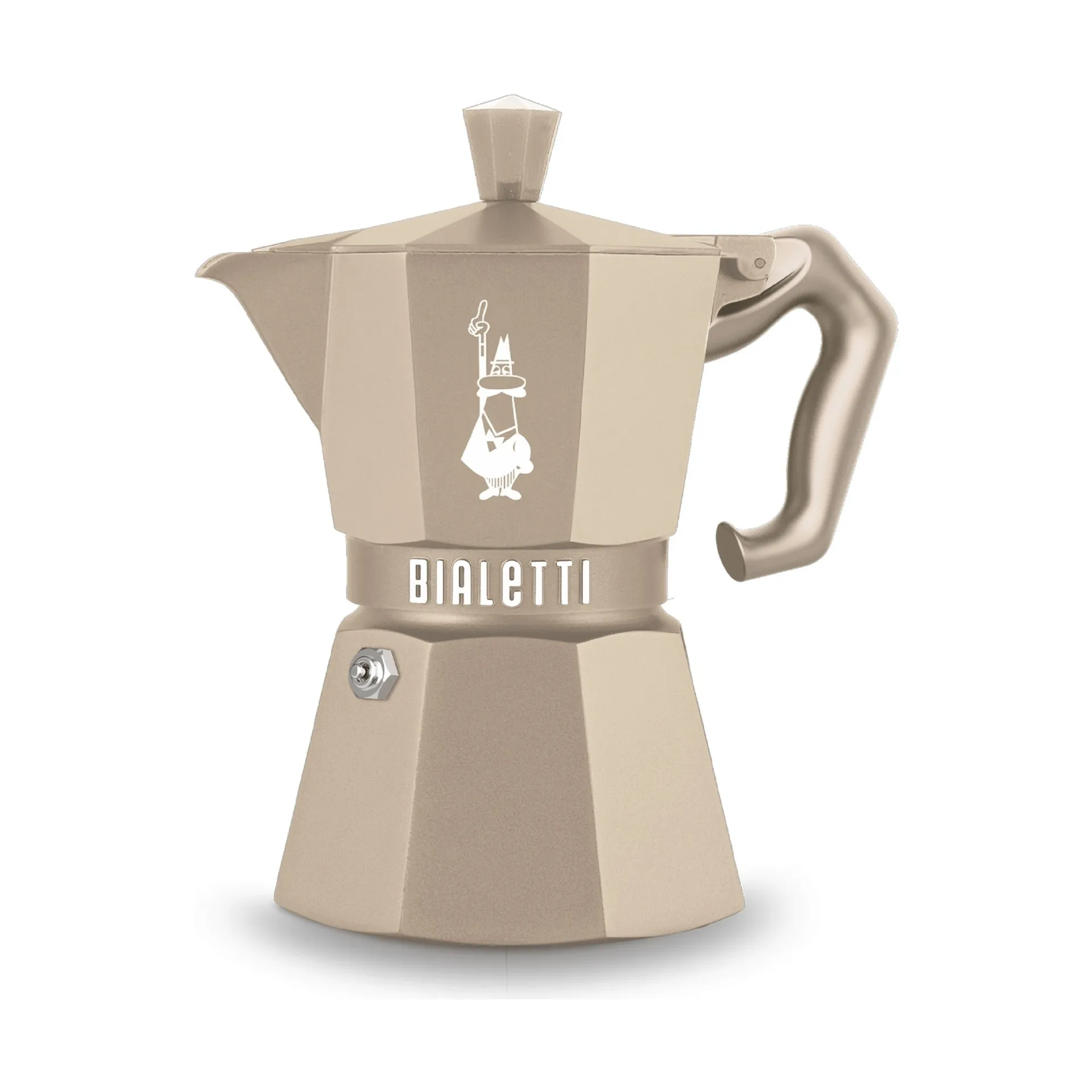 Bialetti Bialetti Exclusive mokkakande induktion Beige, 3 kopper