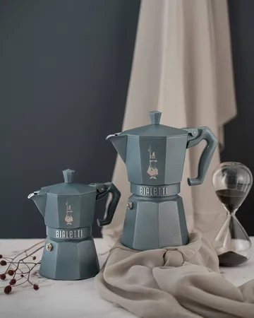 Bialetti Exclusive mokkakande induktion - Grå, 3 kopper - Bialetti