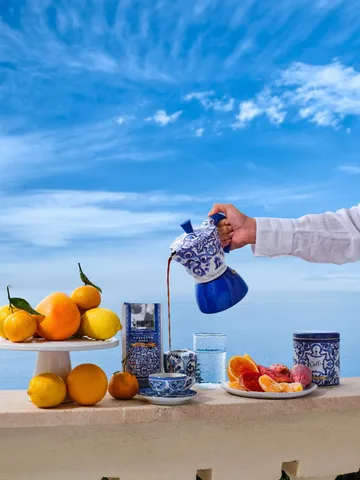 Bialetti x Dolce & Gabbana mokkakande induktion - Mediterraneo, 4 kopper - Bialetti