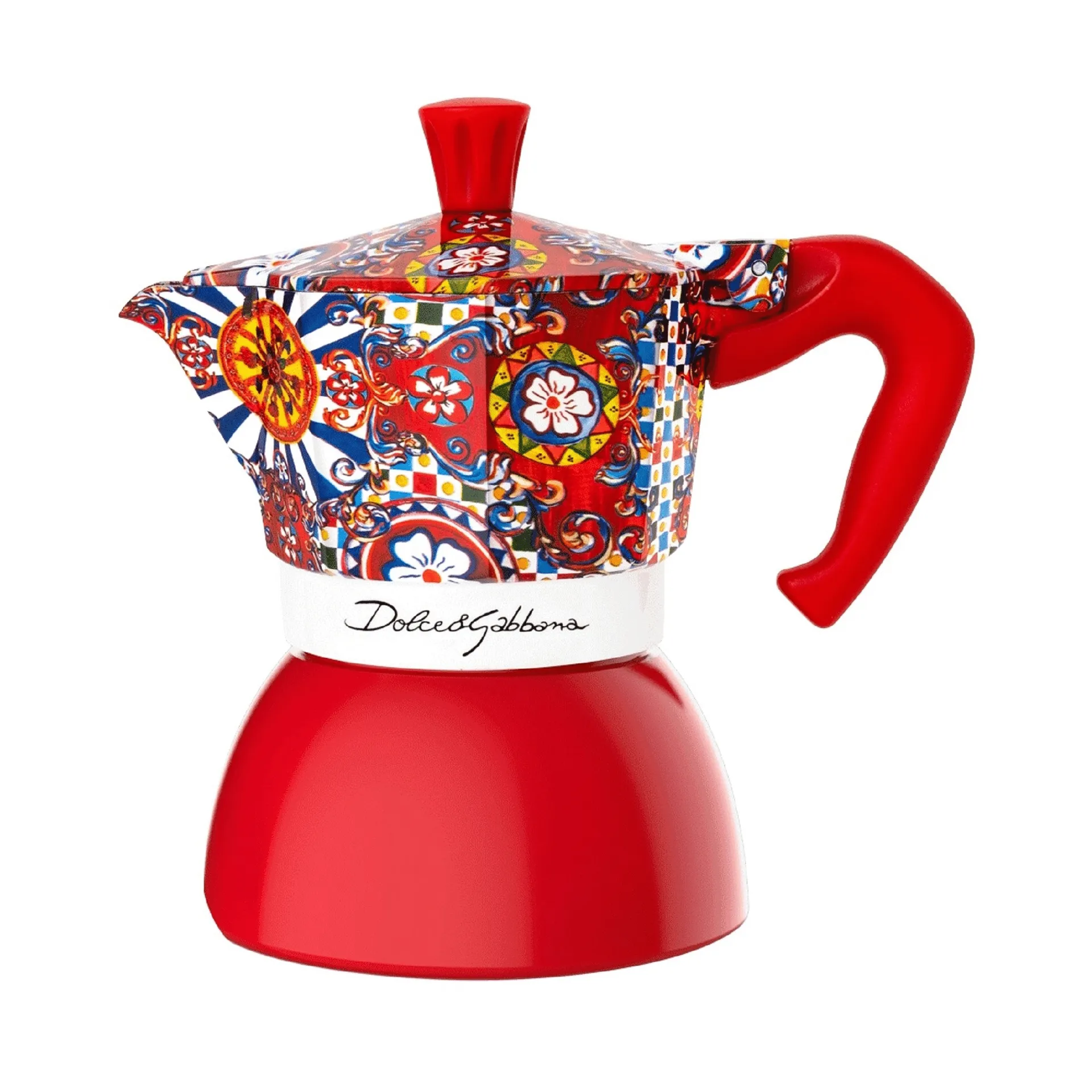 Bialetti Bialetti x Dolce & Gabbana mokkakande induktion Sicilian cart, 4 kopper