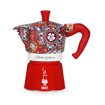 Bialetti x Dolce & Gabbana mokkakande - Sicilian cart, 3 kopper - Bialetti