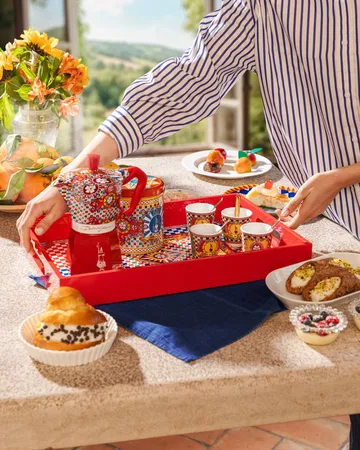 Bialetti x Dolce & Gabbana mokkakande - Sicilian cart, 6 kopper - Bialetti