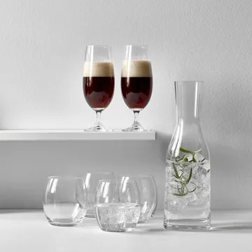 Bitz ølglas 38 cl 2 styk - Klarglas - Bitz