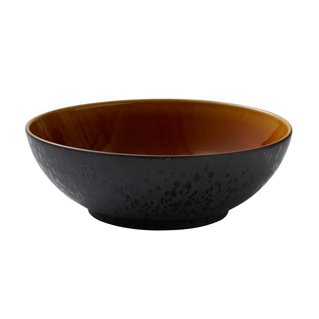 Bitz salatskål Ø30 cm, Sort-amber Bitz