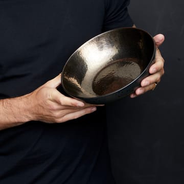Bitz salatskål 4 cm - Sort/Bronze - Bitz