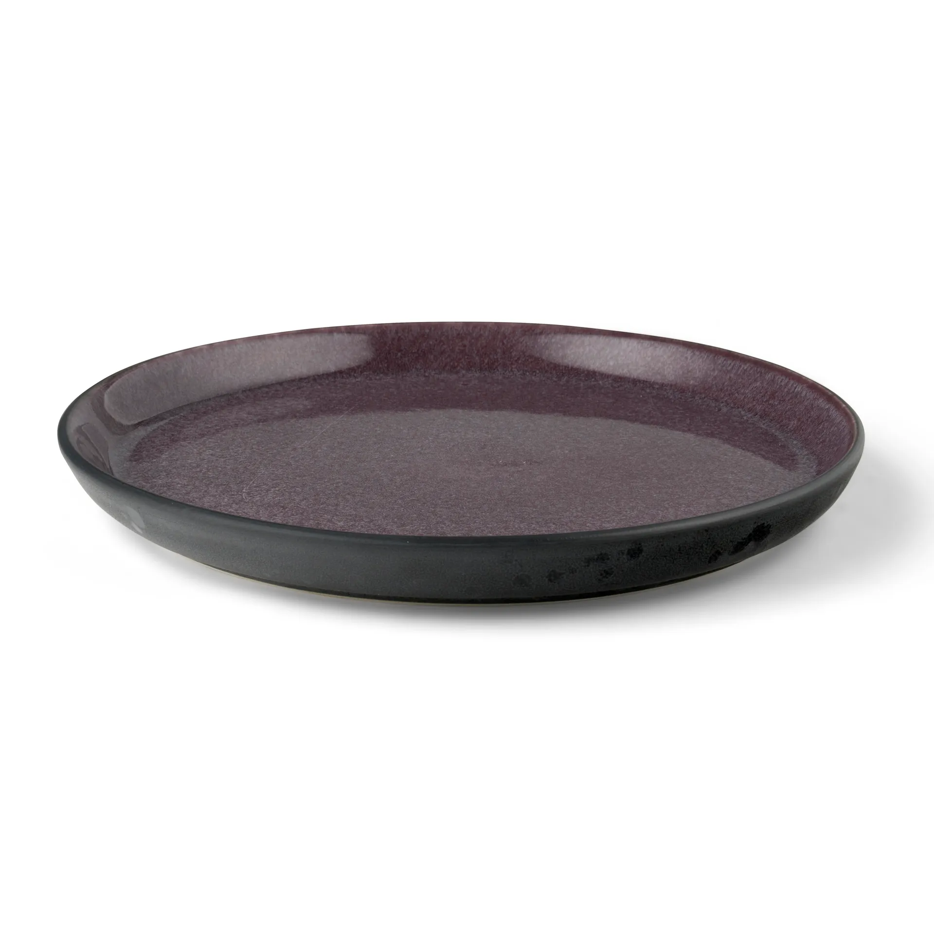 Bitz Bitz tallerken gastro Ø 21 cm Sort/Lilla