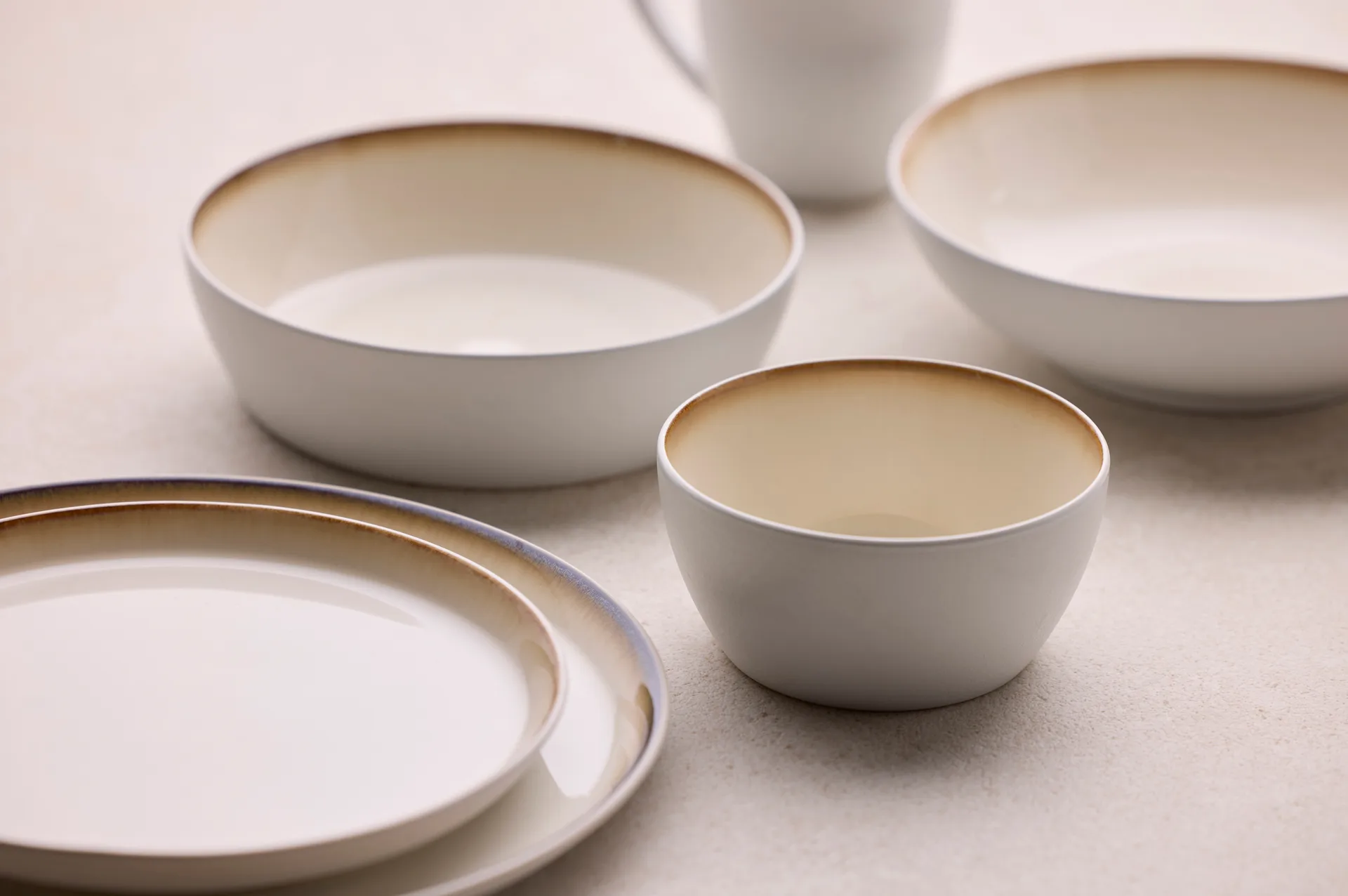 Bitz tallerken gastro Ø27 cm, Hvid-cremehvid Bitz