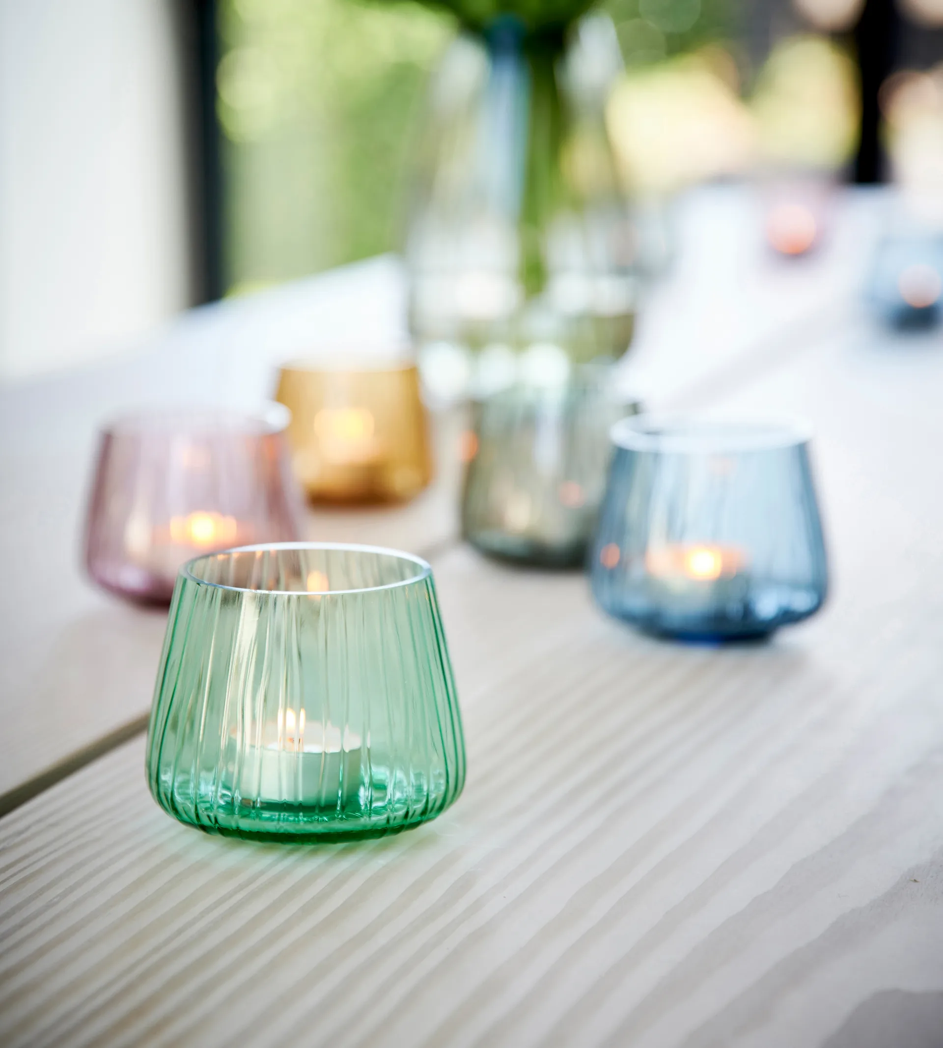 Kusintha fyrfadsstage 7,5 cm 2-pak, Smoke Bitz