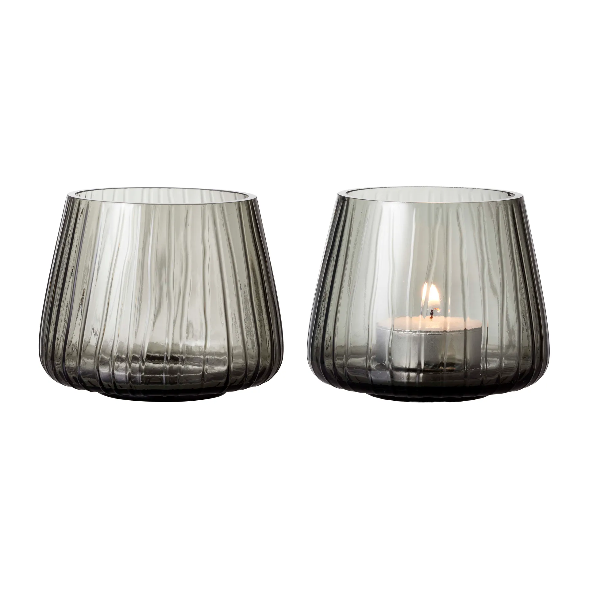 Kusintha fyrfadsstage 7,5 cm 2-pak, Smoke Bitz