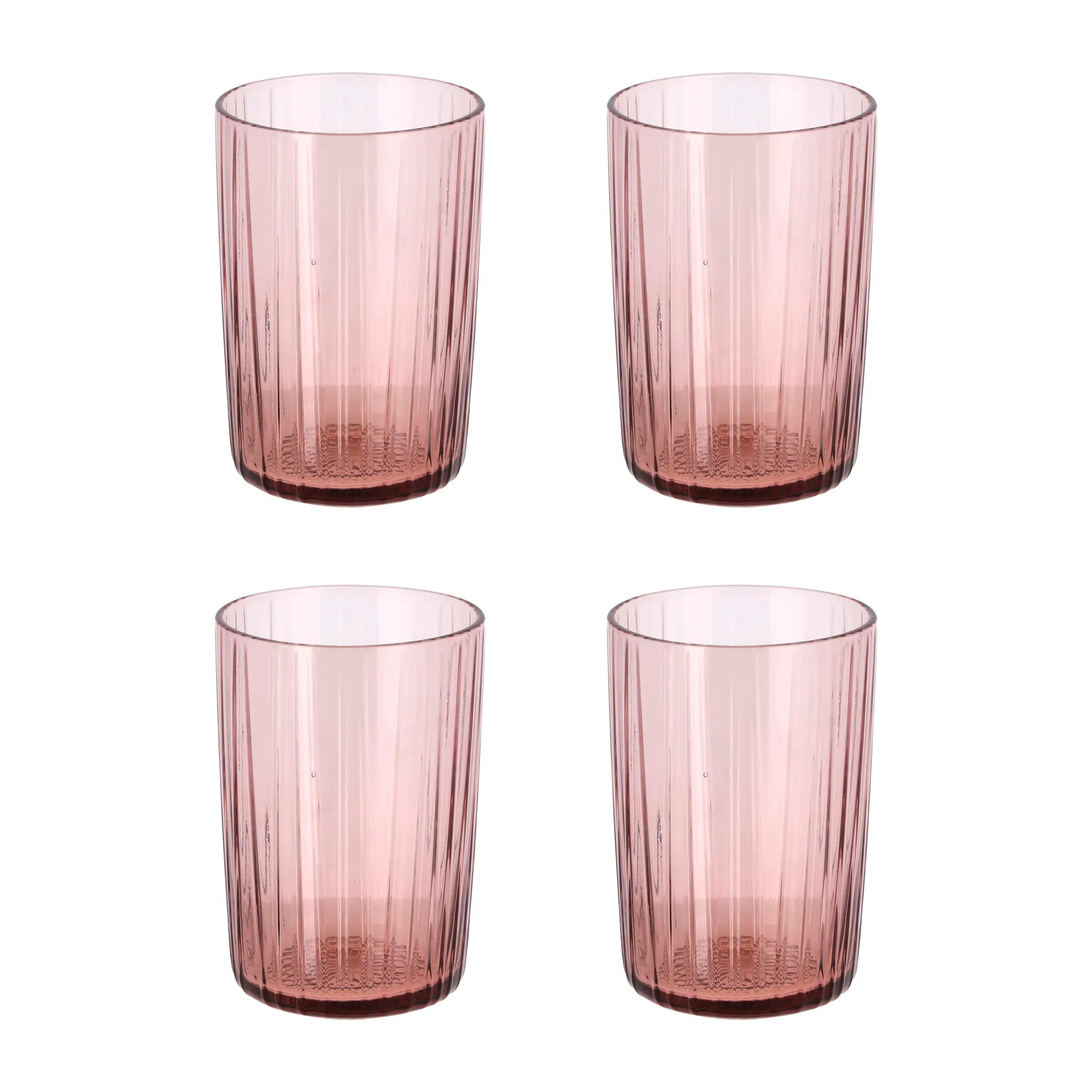 Kusintha vandglas 28 cl 4-pak, Pink Bitz