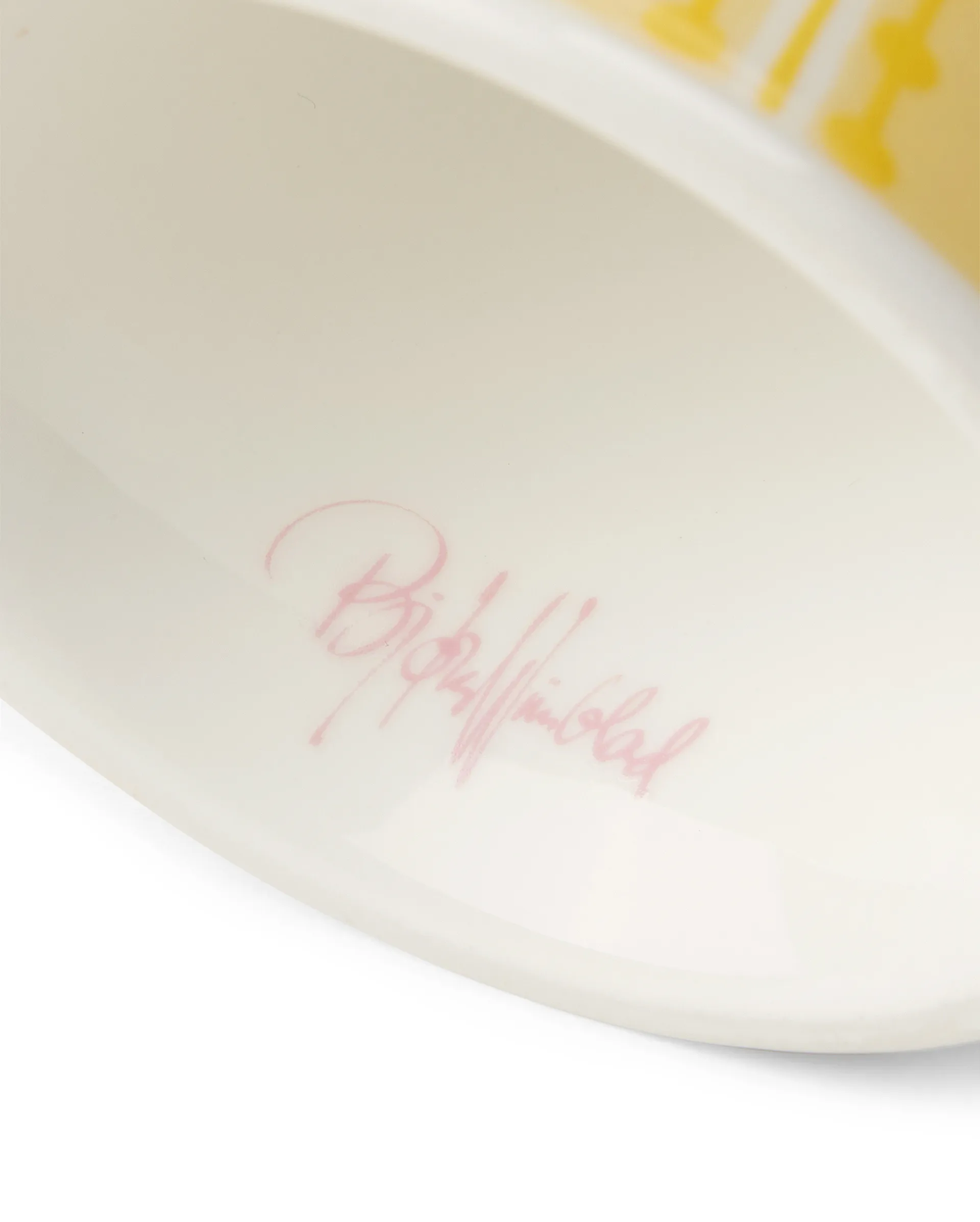 Eva krukke på fod Ø15,5 cm, Rosa Bjørn Wiinblad