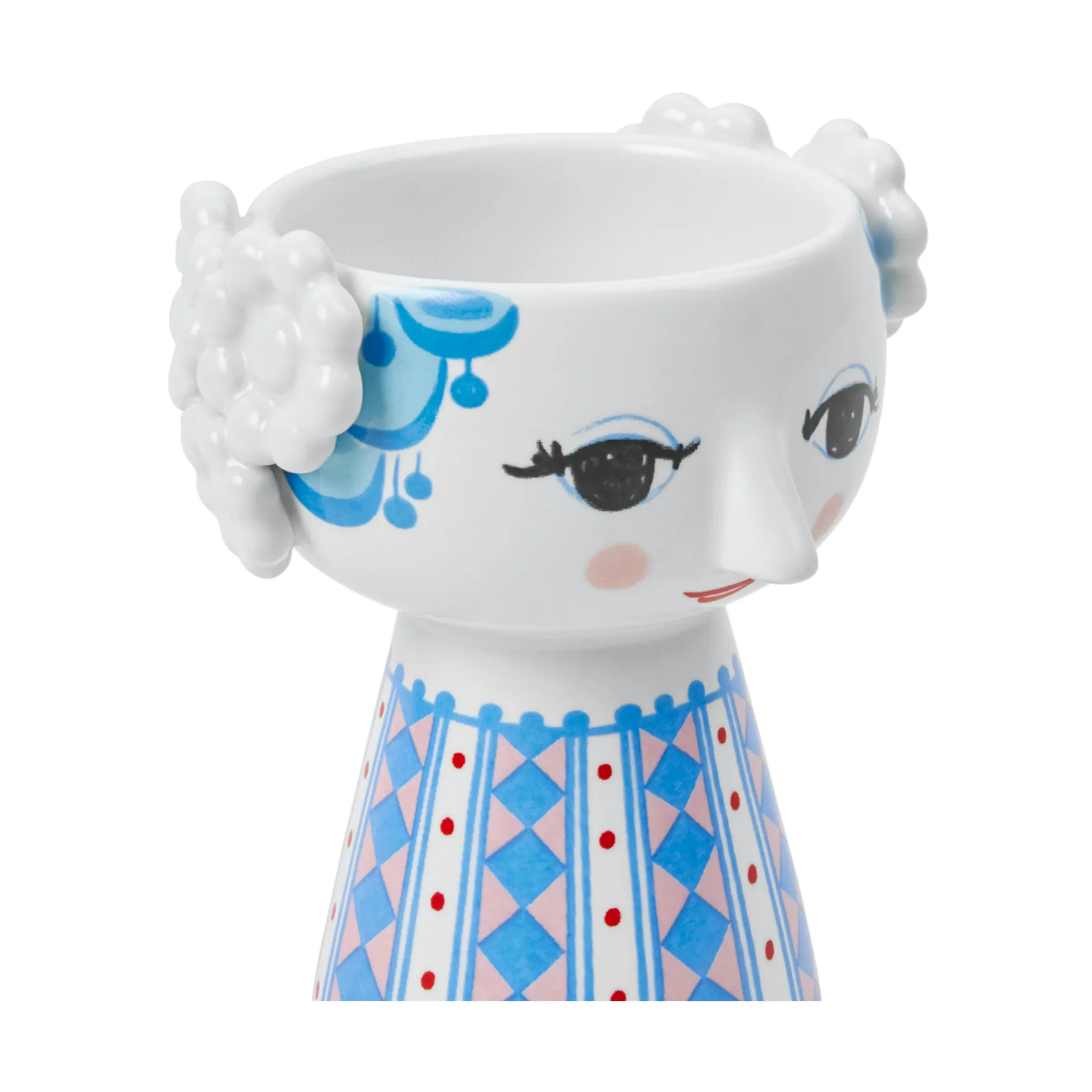 Eva lysestage 9,5 cm, Mørkeblå Bjørn Wiinblad