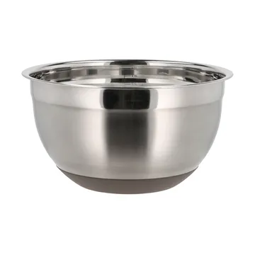 Blandingsskål med silikonebund latte - 5 liter - Blomsterbergs