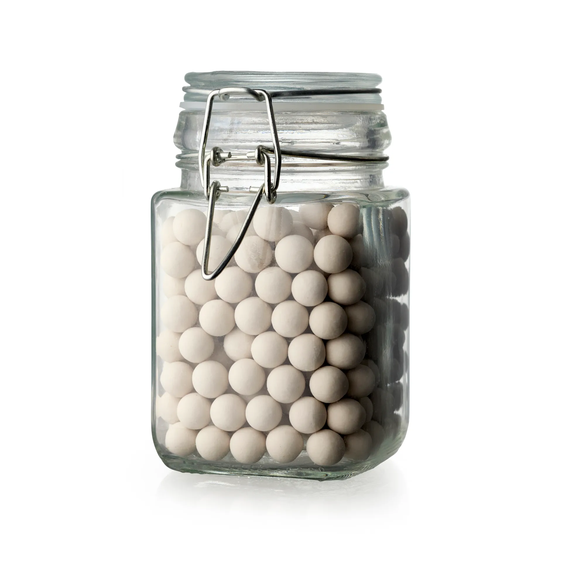 Blomsterbergs bagekugler keramik, Hvid Blomsterbergs