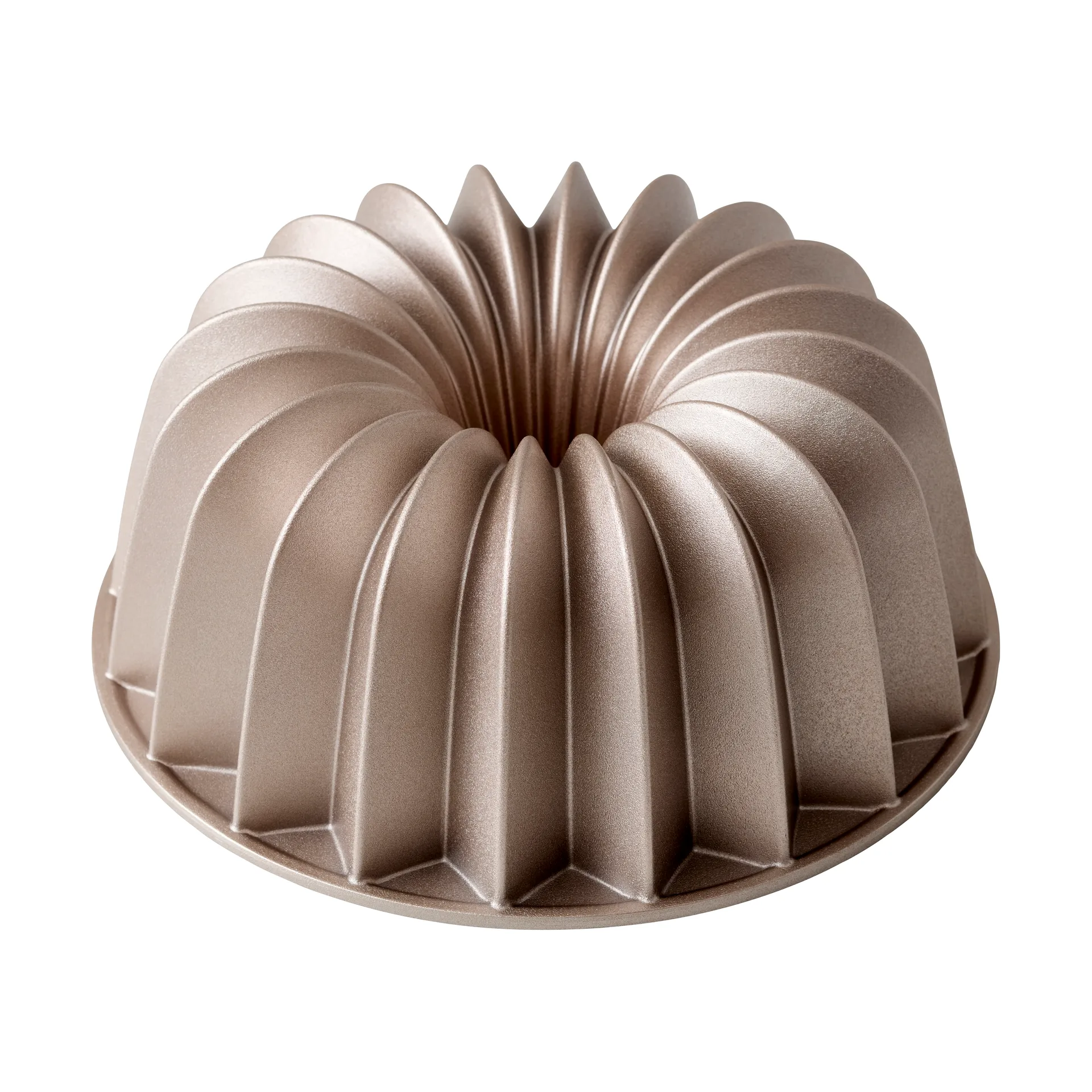 Blomsterbergs bundt-kageform slice 24x10 cm, Rose gold Blomsterbergs