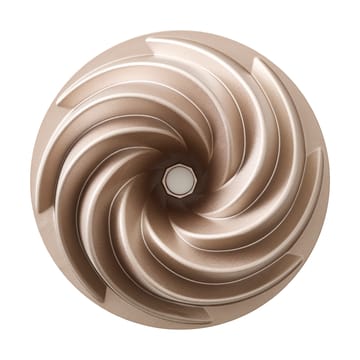 Blomsterbergs bundt-kageform swirl 24x9 cm - Rose gold - Blomsterbergs