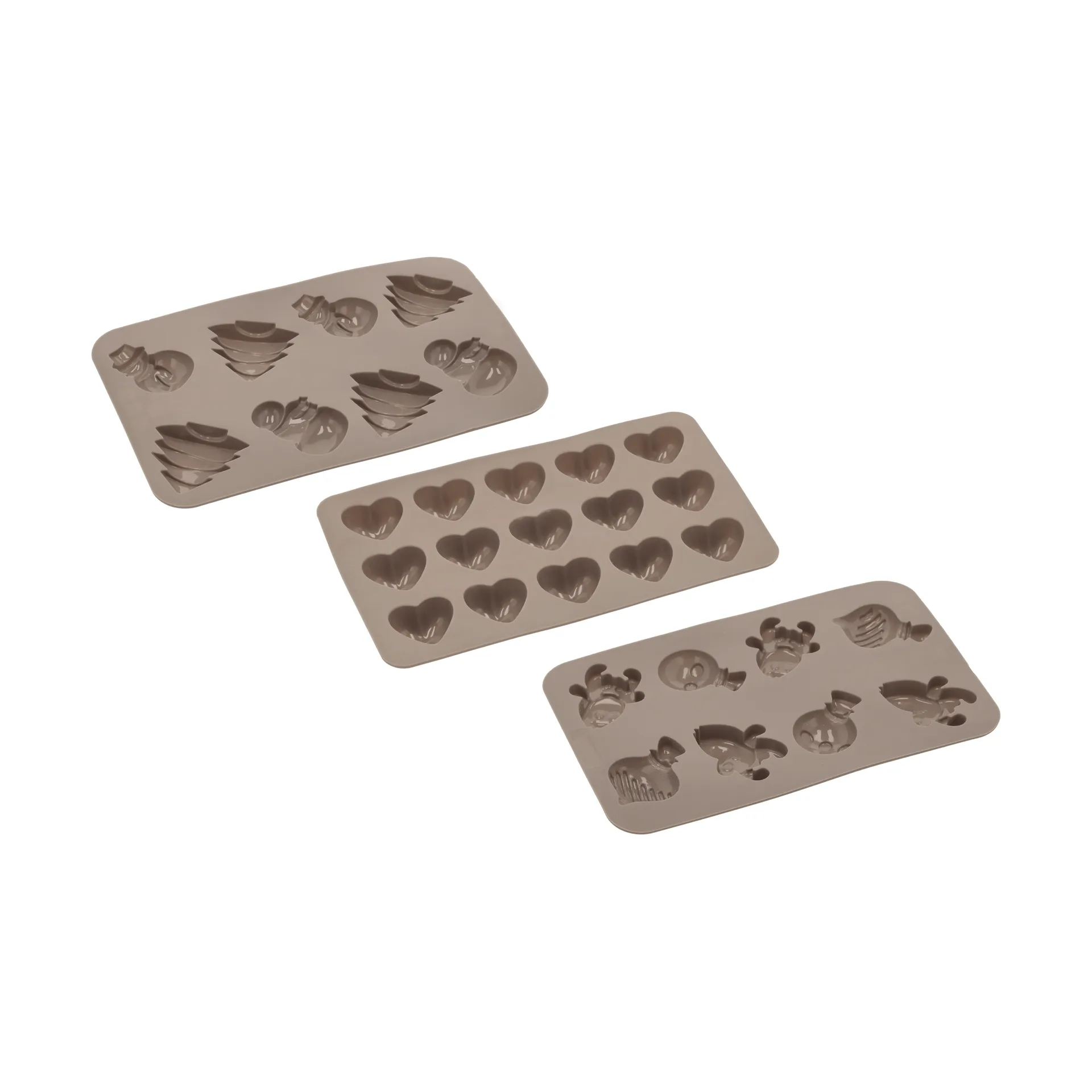 Blomsterbergs chokoladeform, Latte, 3 dele Blomsterbergs