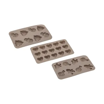 Blomsterbergs chokoladeform - Latte, 3 dele - Blomsterbergs
