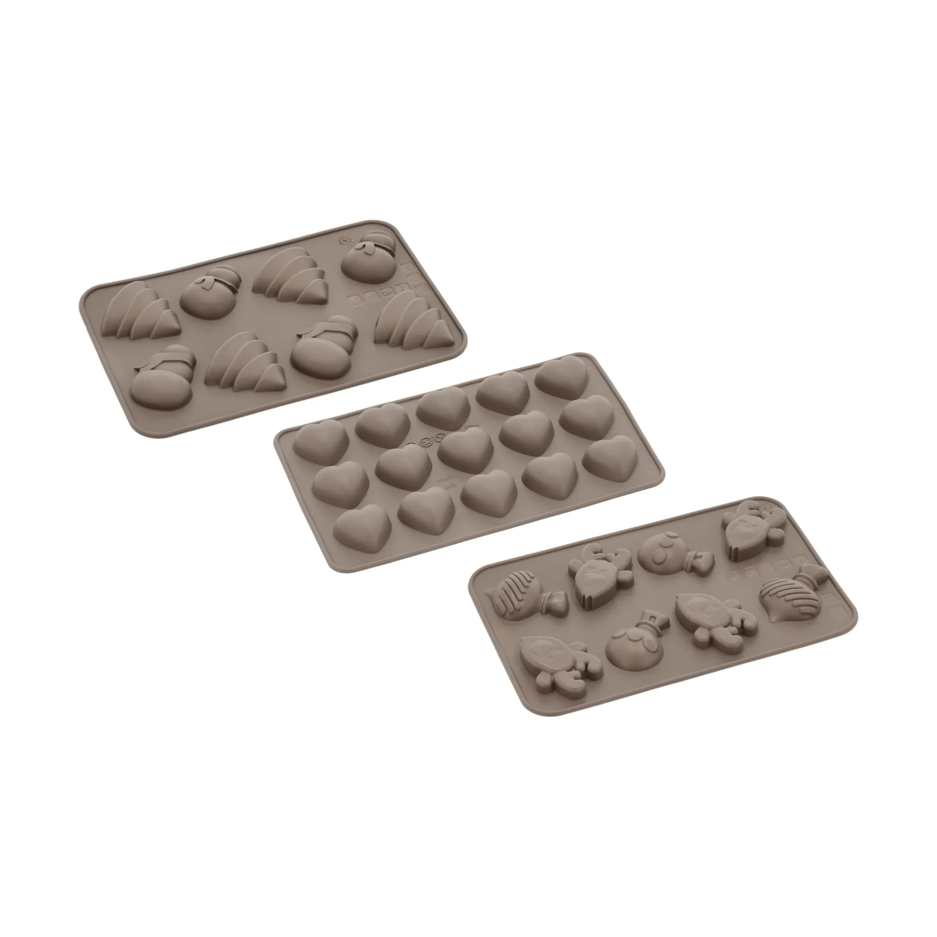 Blomsterbergs chokoladeform, Latte, 3 dele Blomsterbergs