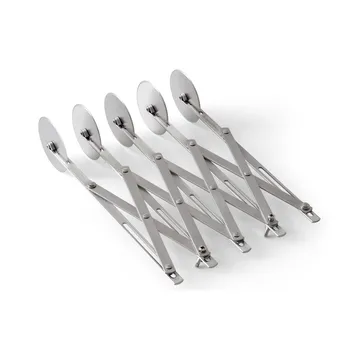 Blomsterbergs dejspore med 5 hjul - Stål - Blomsterbergs