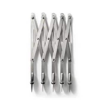 Blomsterbergs dejspore med 5 hjul - Stål - Blomsterbergs