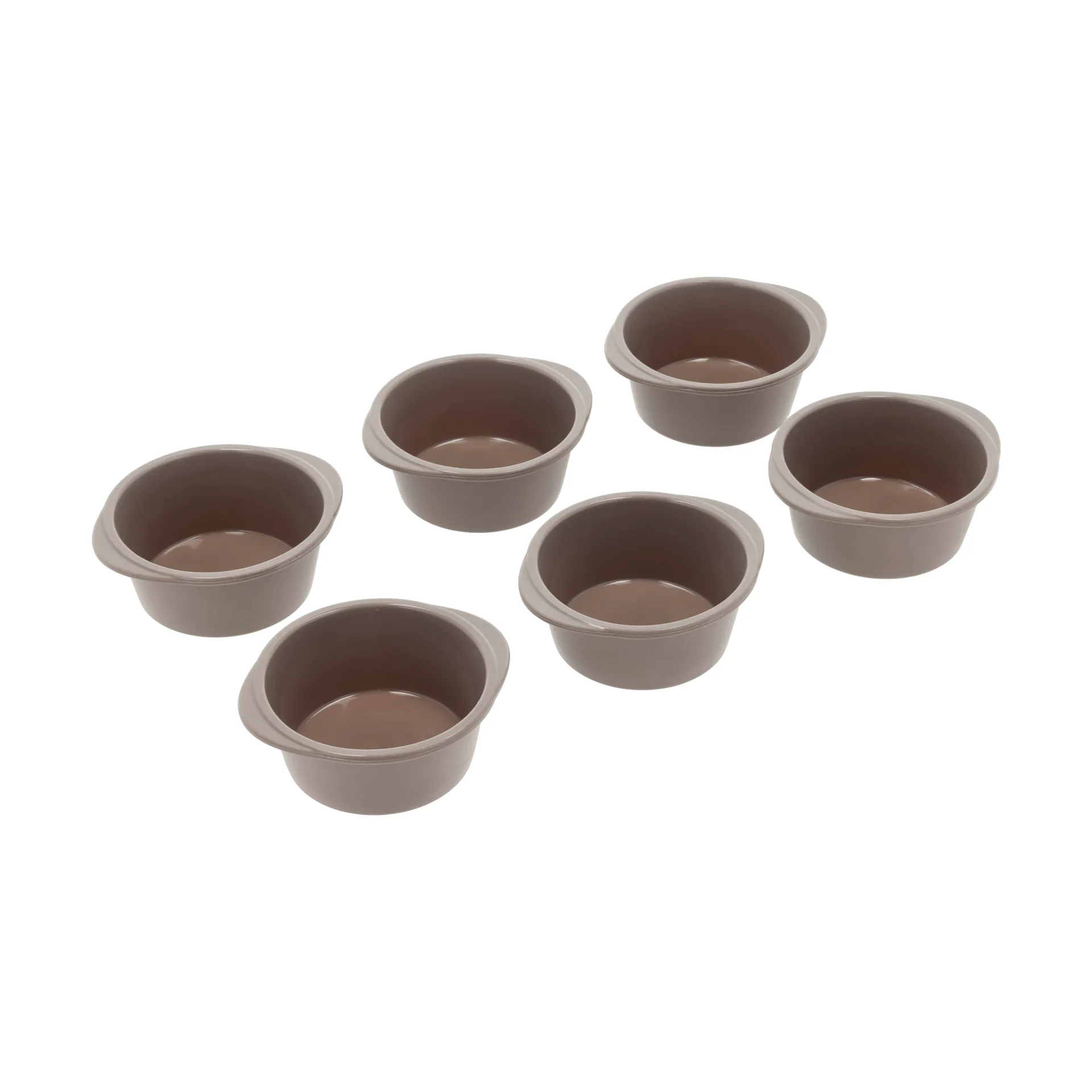 Blomsterbergs muffins-snegleform, Latte, 6-pak Blomsterbergs