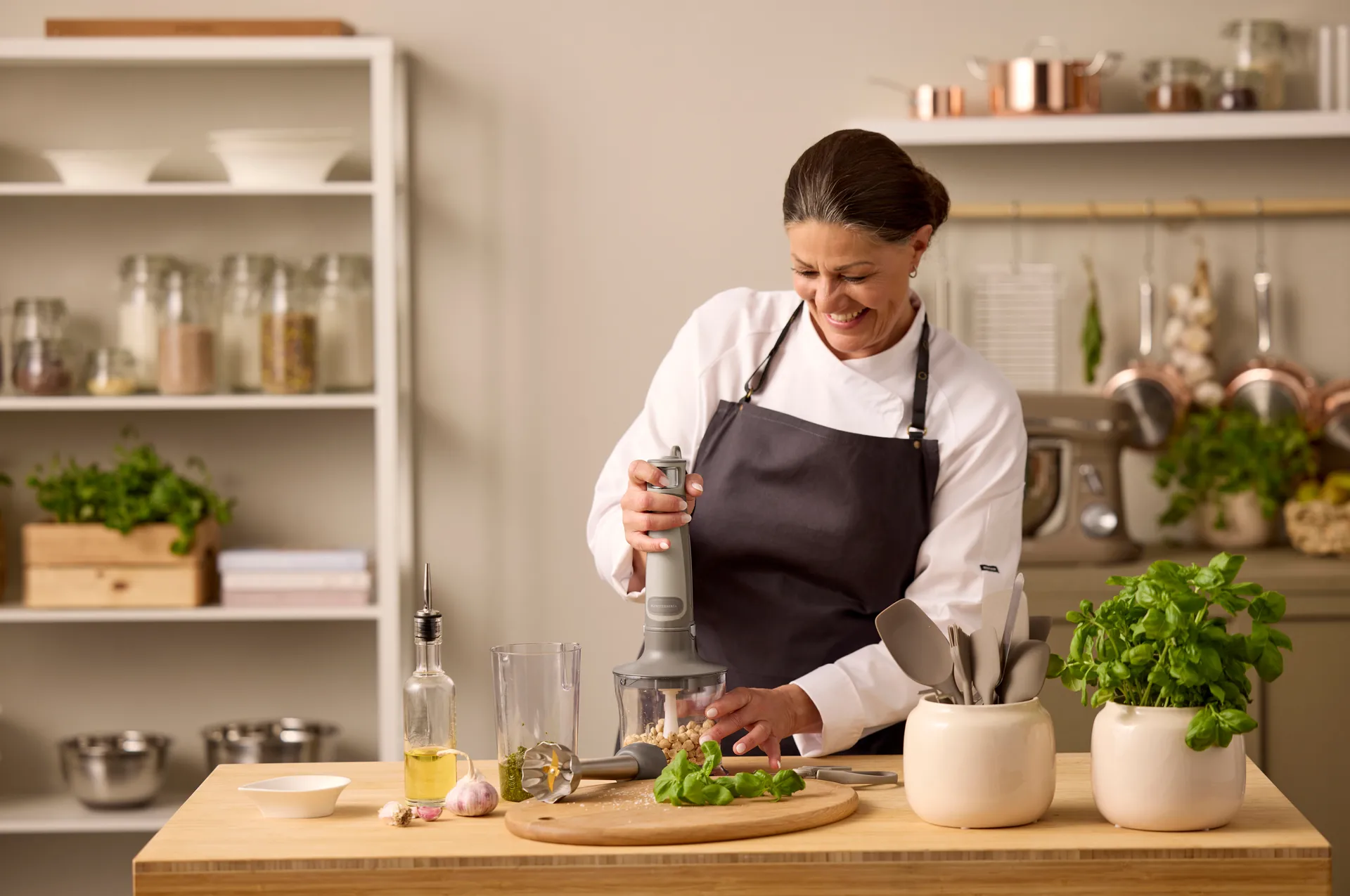 Blomsterbergs stavblendersæt 3 stk., Latte Blomsterbergs