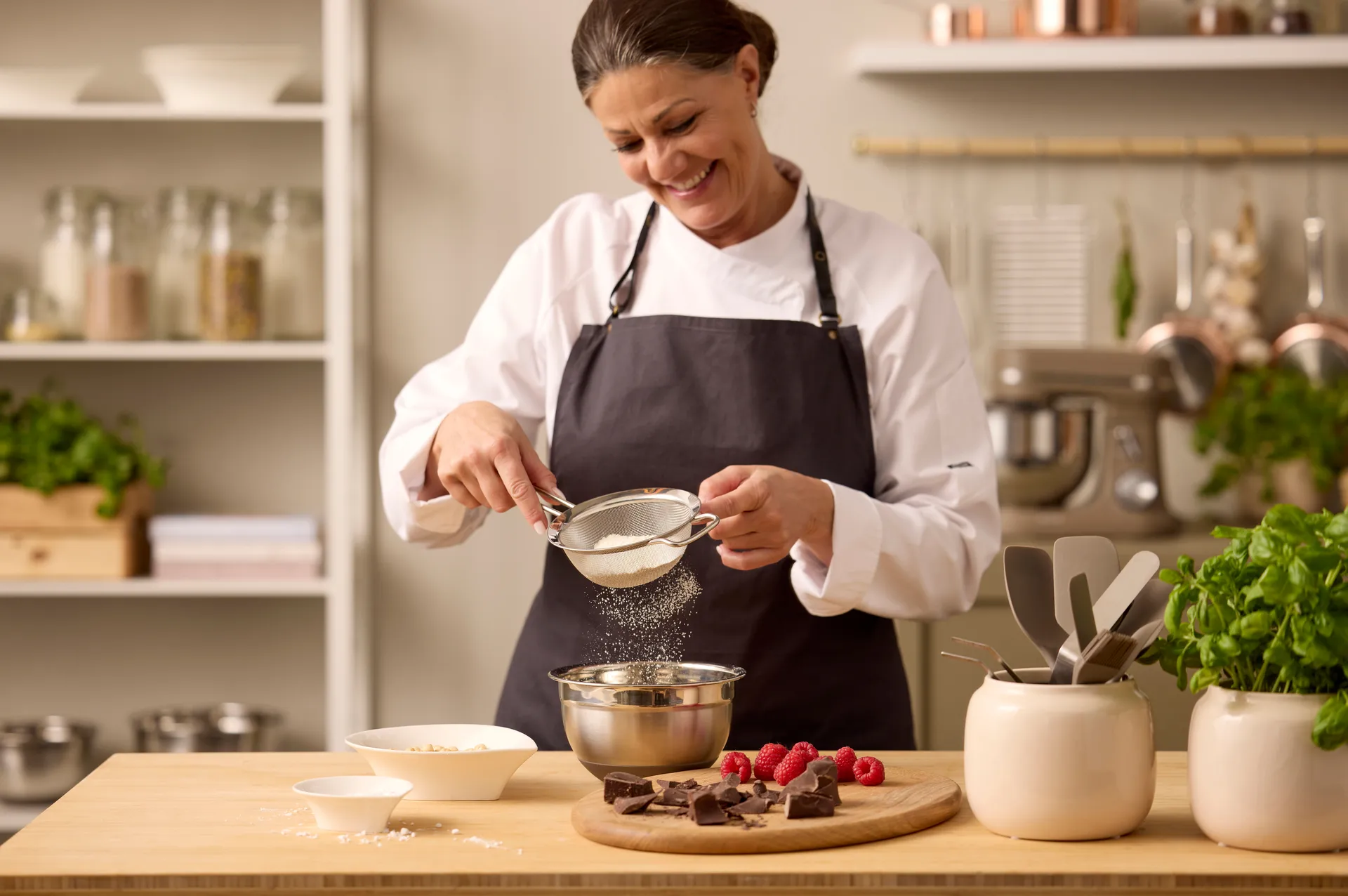 Blomsterbergs trådsigte stål, 14 cm Blomsterbergs