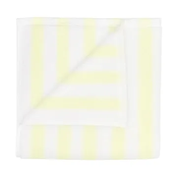 Arto håndklæde - White-transparent yellow, 50x100 cm - blomus
