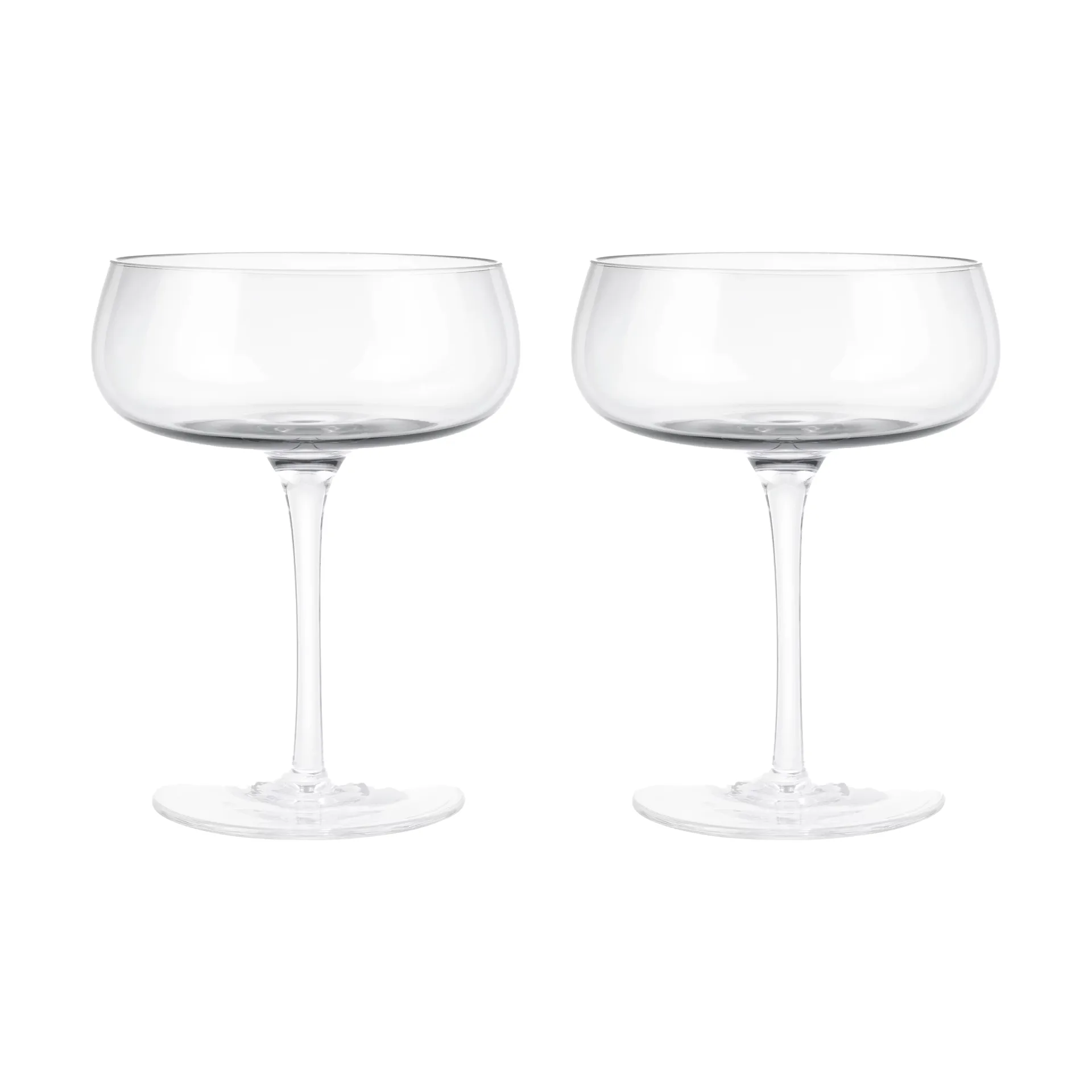 Belo champagneglas coupe 20 cl 2-pak, Clear blomus