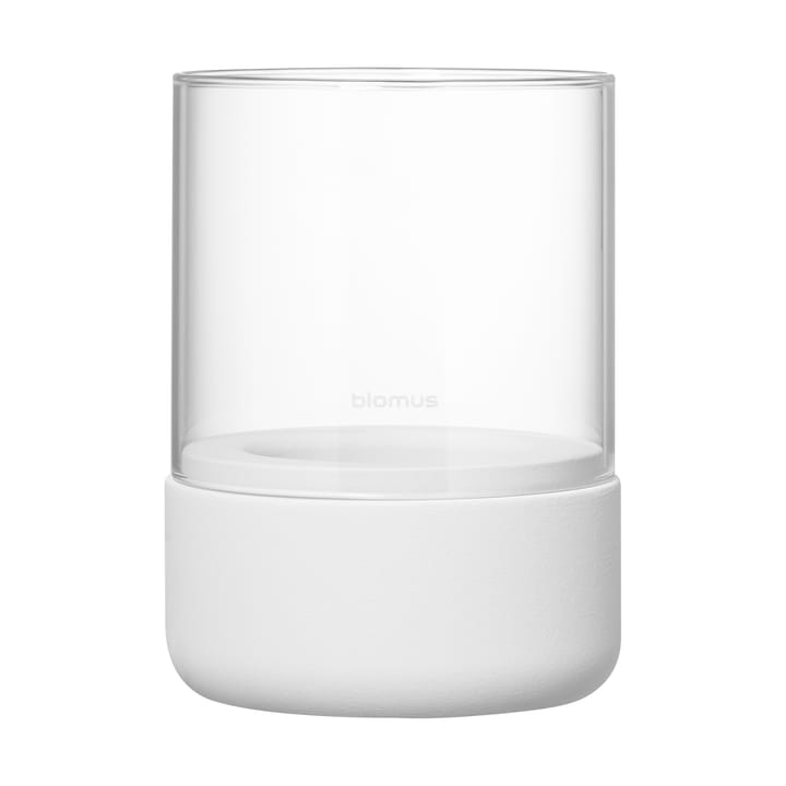 Calma fyrfadsstage Ø10 cm - Lily white - Blomus