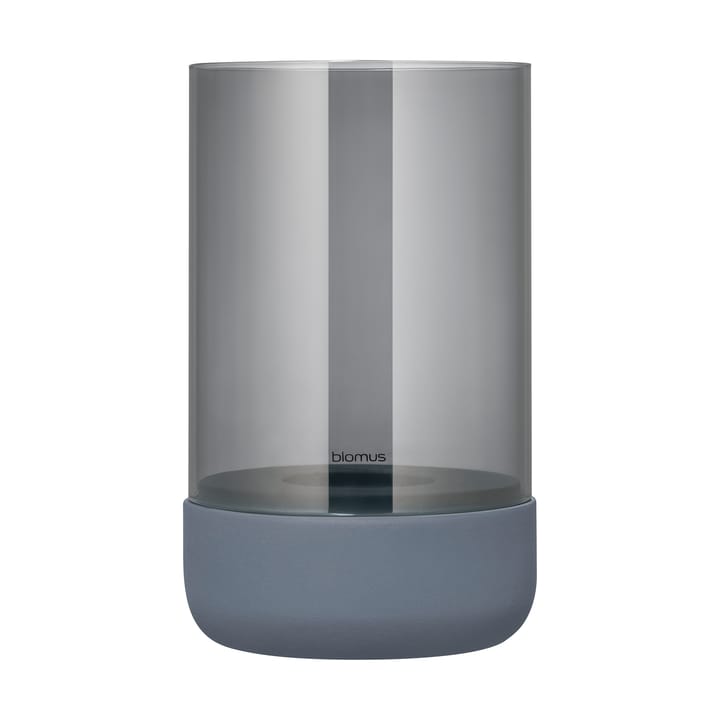 Calma stormlanterne Ø12 cm - Gray/Smoke - Blomus