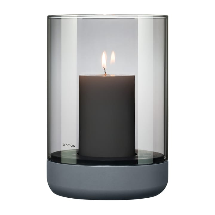 Calma stormlanterne Ø15 cm, Gray/Smoke blomus