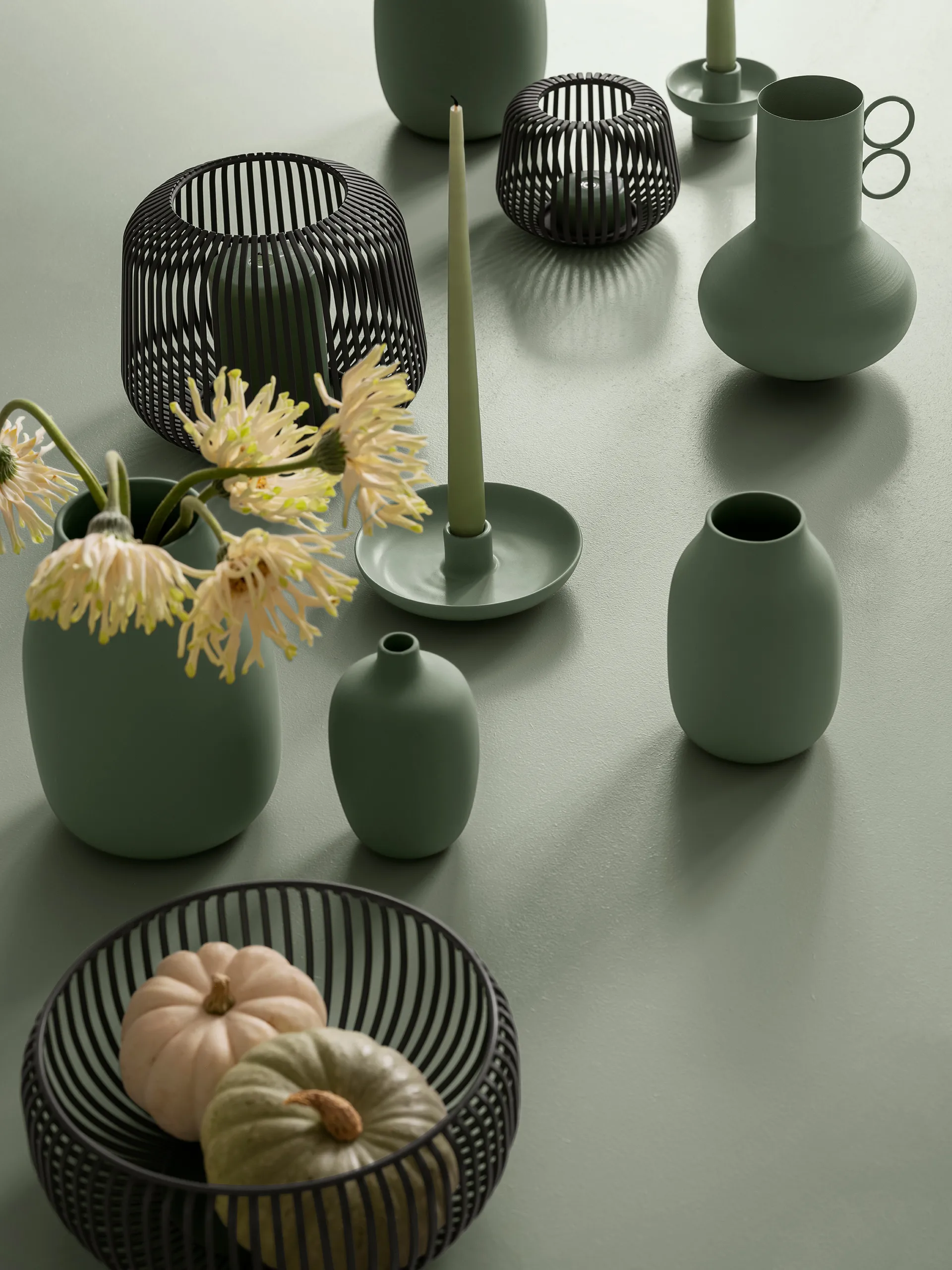 Ceola vase 13 cm, Desert Sage blomus