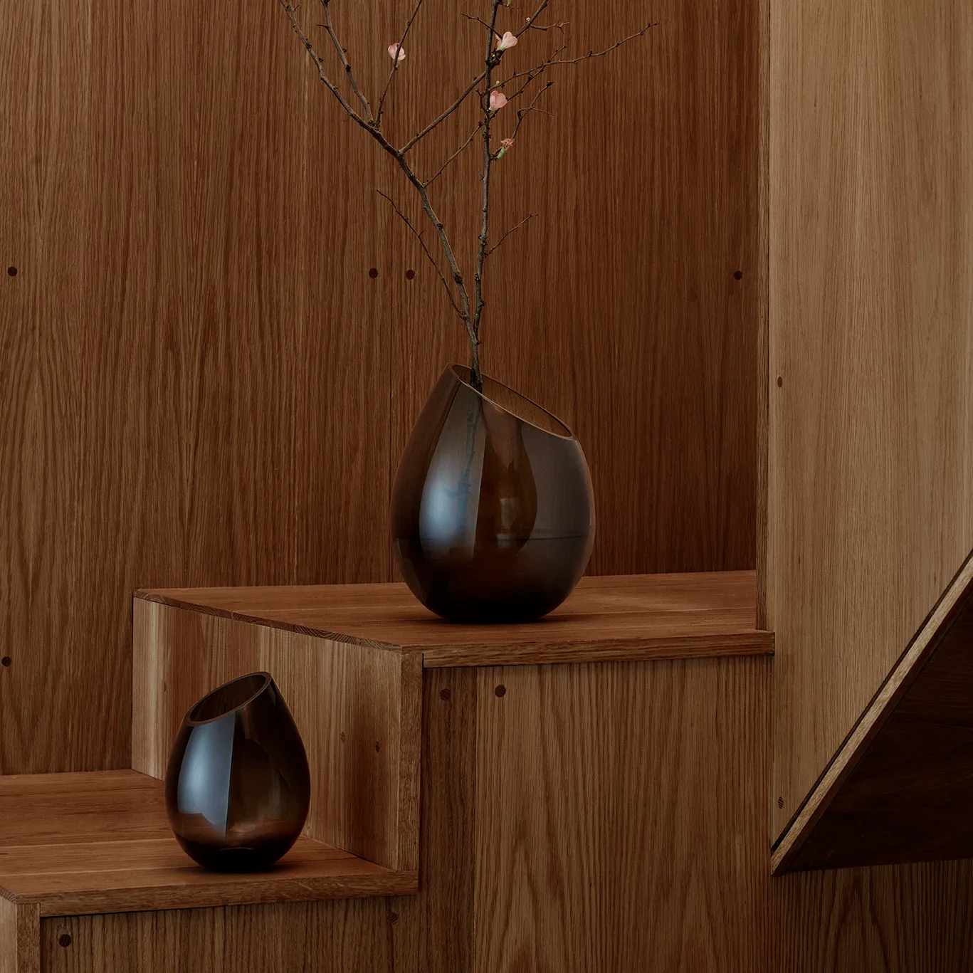 Drop vase lille, Coffee blomus