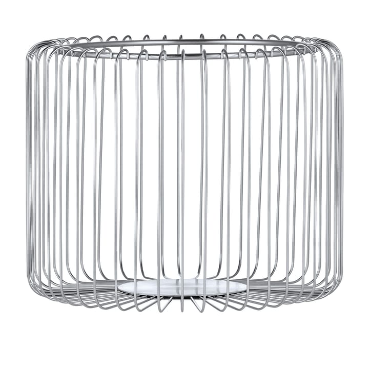 Estra trådkurv Ø30 cm, Krom blomus