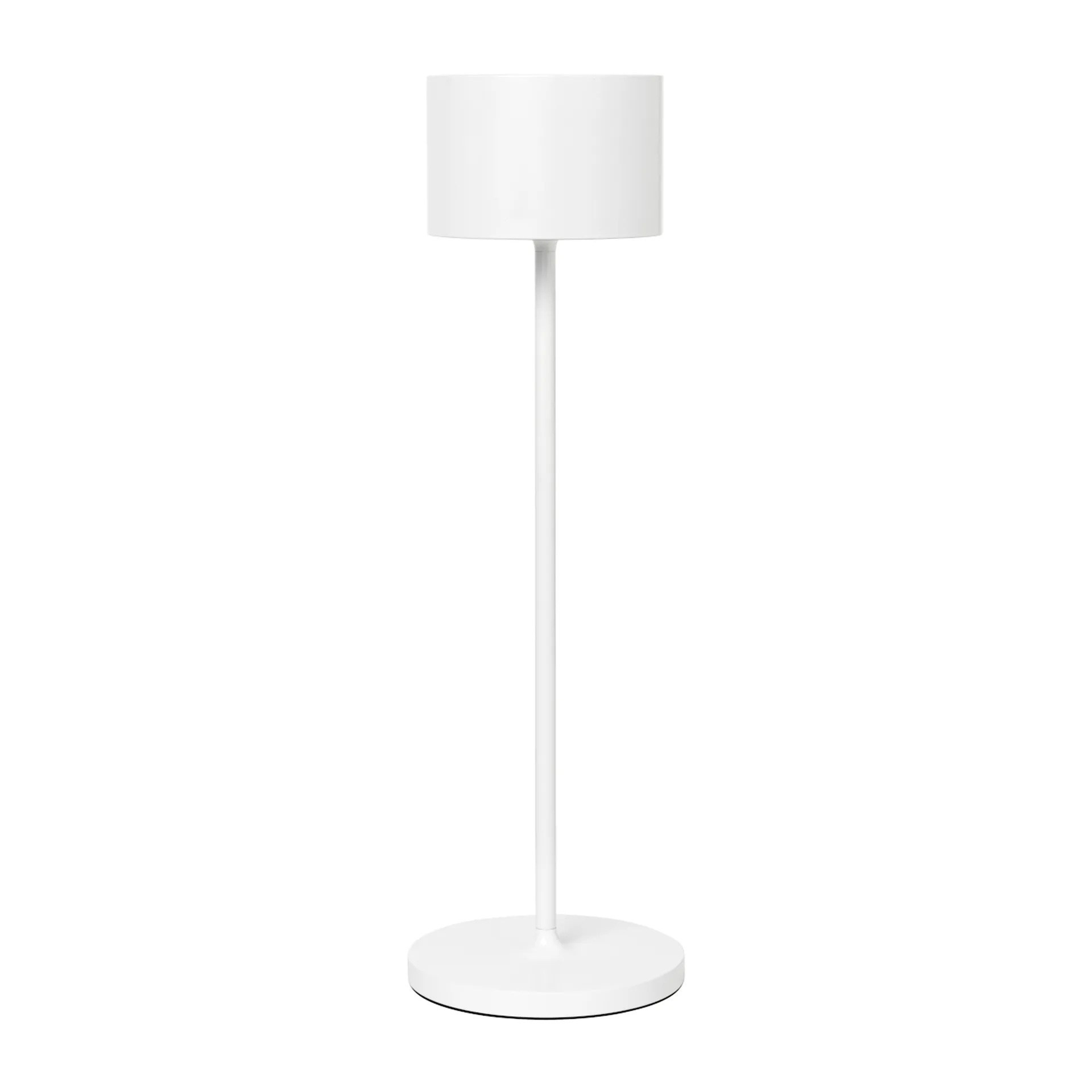 Farol mobil LED-lampe 33 cm, Hvid blomus
