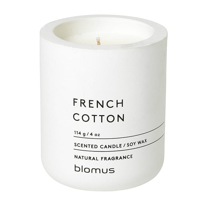 Fraga duftlys 24 timer
, French Cotton/Lily White
 blomus