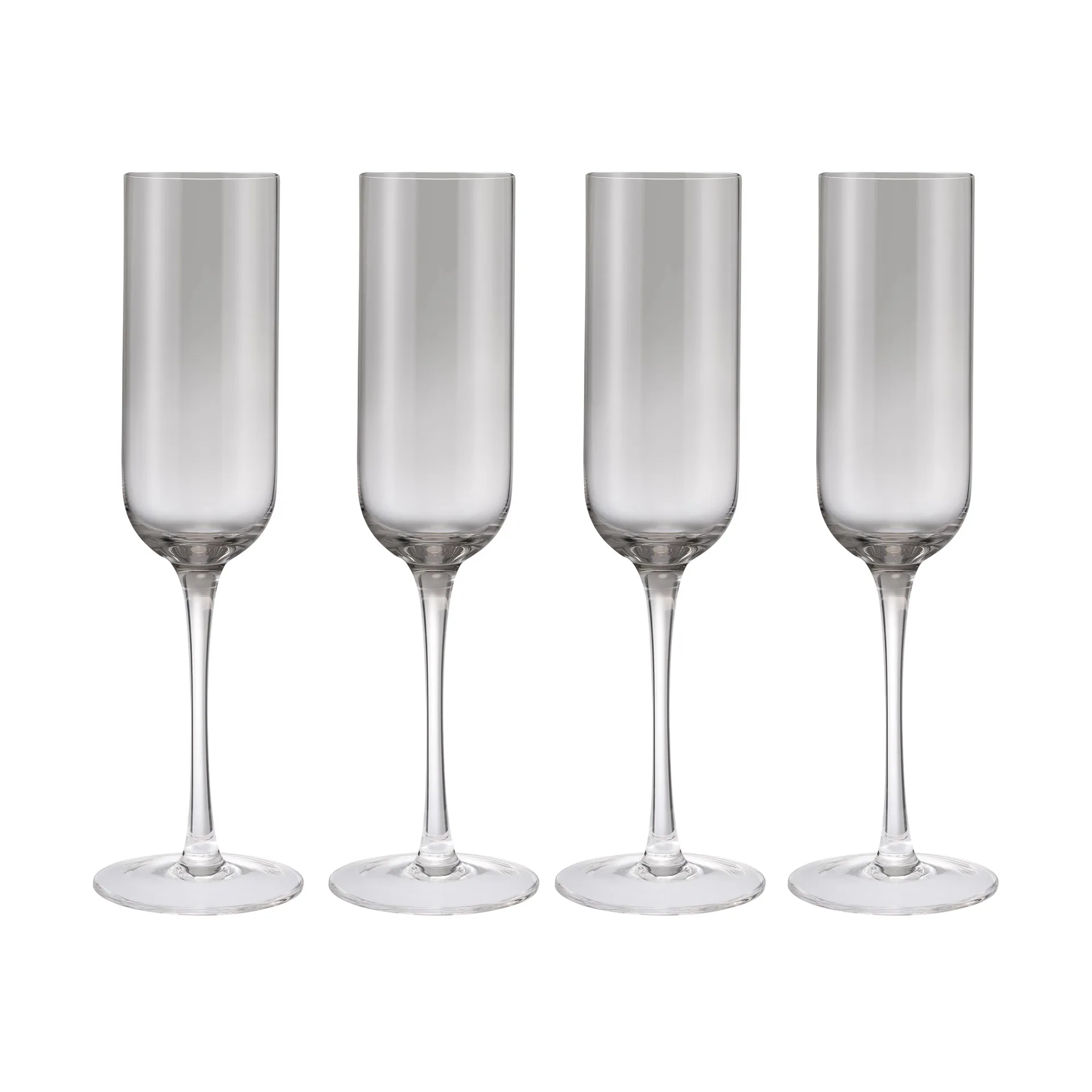 Fuumi champagneglas 22 cl 4-pak, Smoke-klar blomus