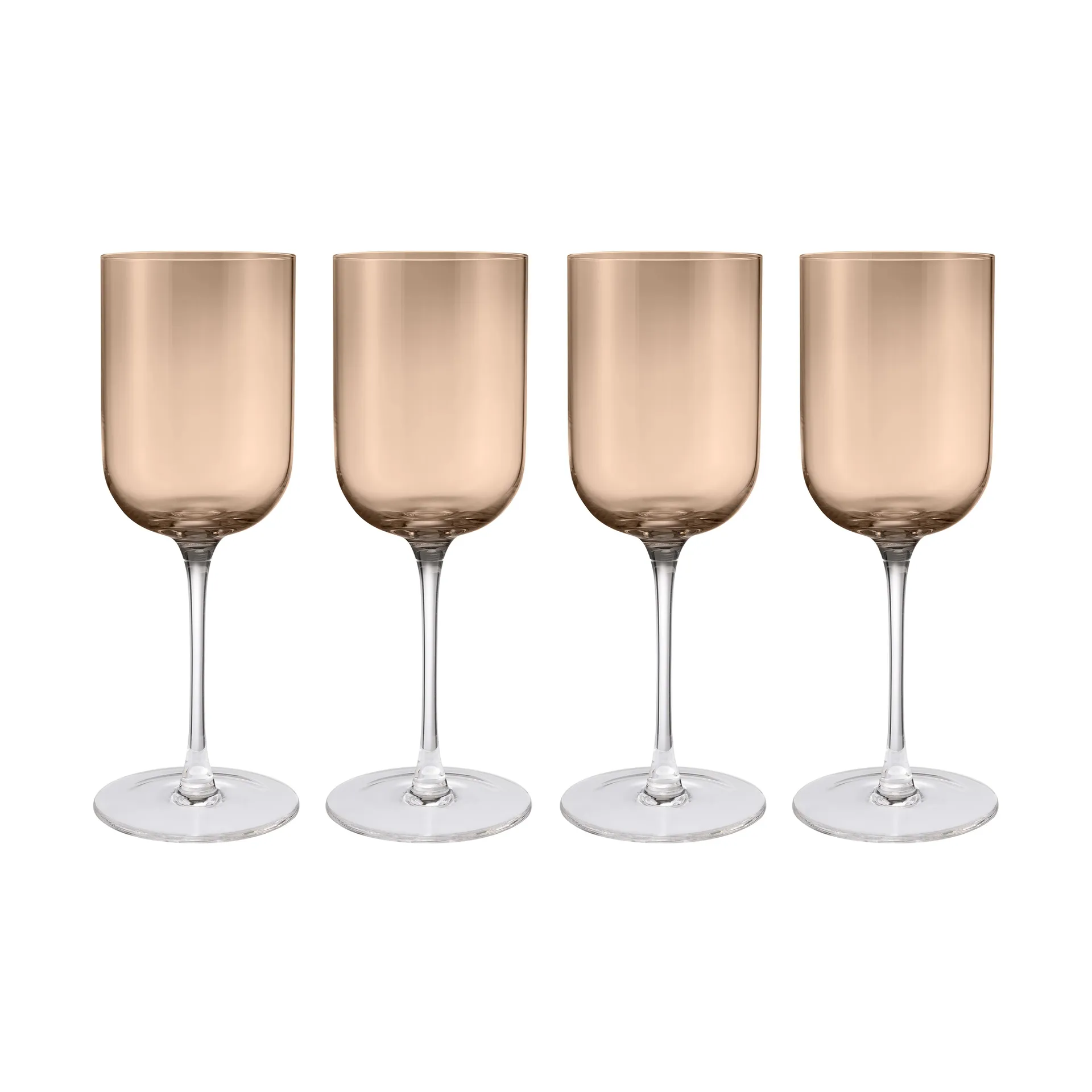 Fuumi rødvinsglas 40 cl 4-pak, Coffee-klar blomus