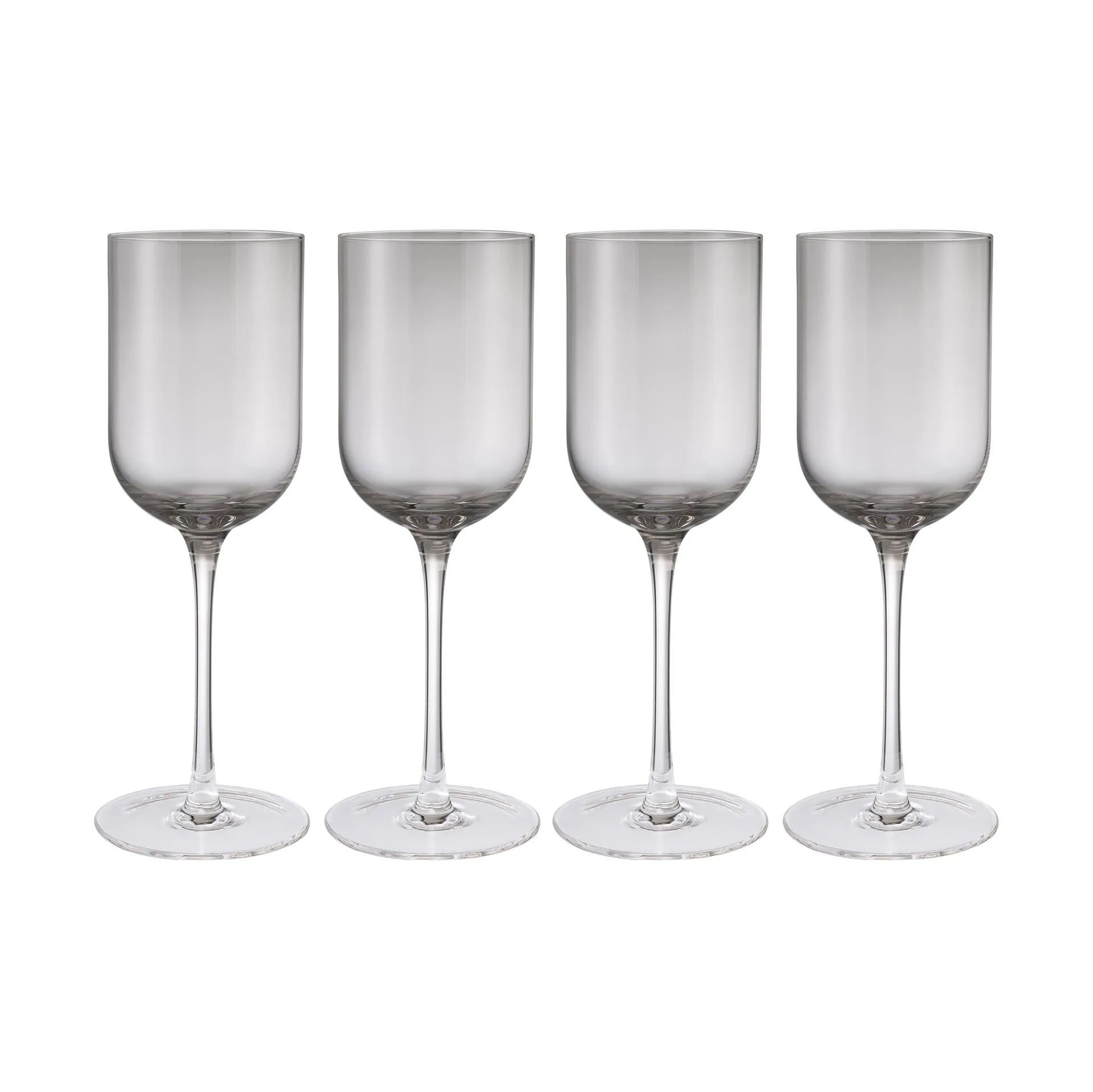 Fuumi vinglas 31 cl 4-pak, Smoke-klar blomus