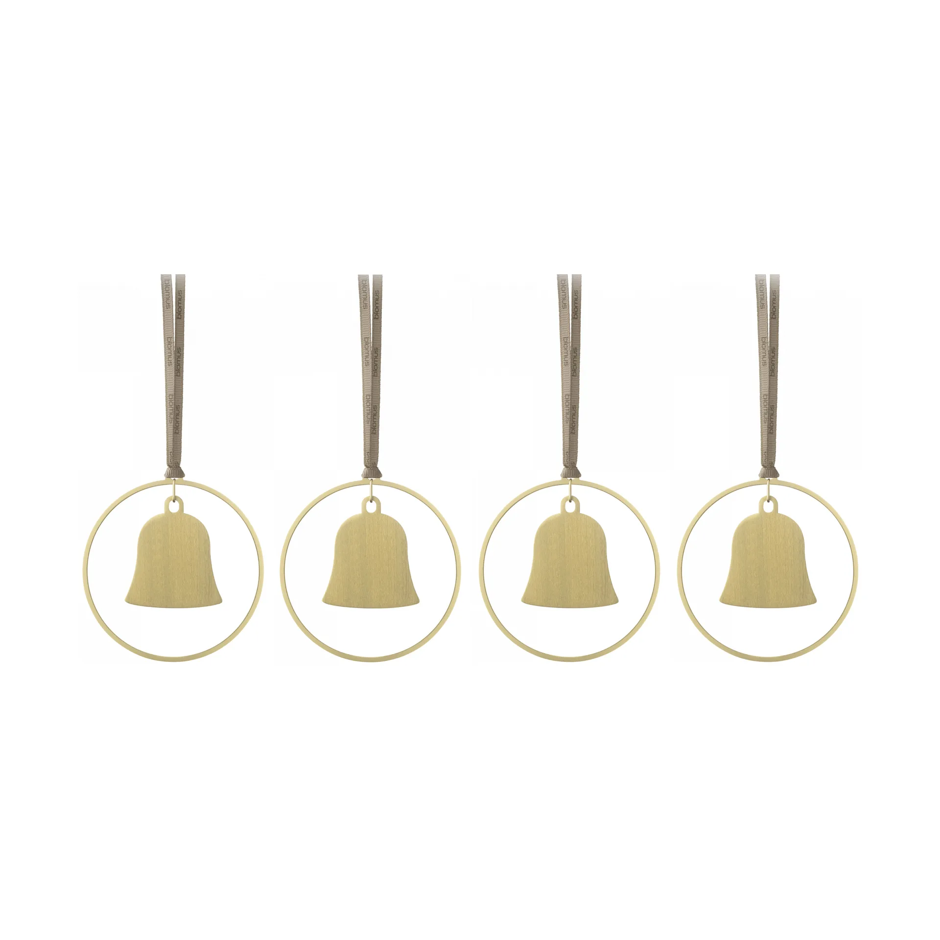 KITAI juleophæng 8,5 cm 4-pak, Bells blomus
