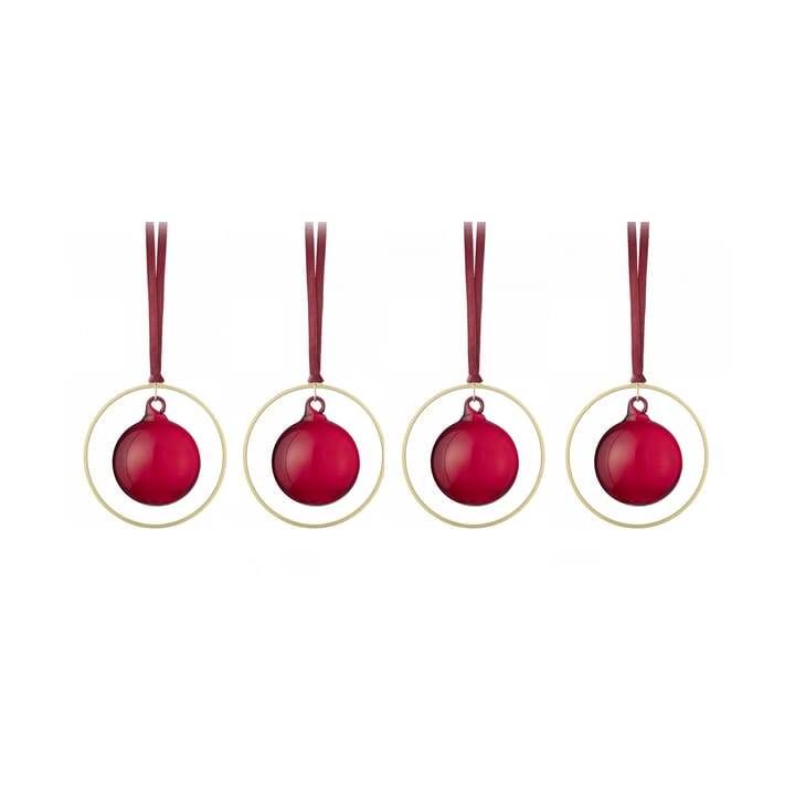 KITAI juletræskugle 8,5 cm 4-pak - Port - Blomus