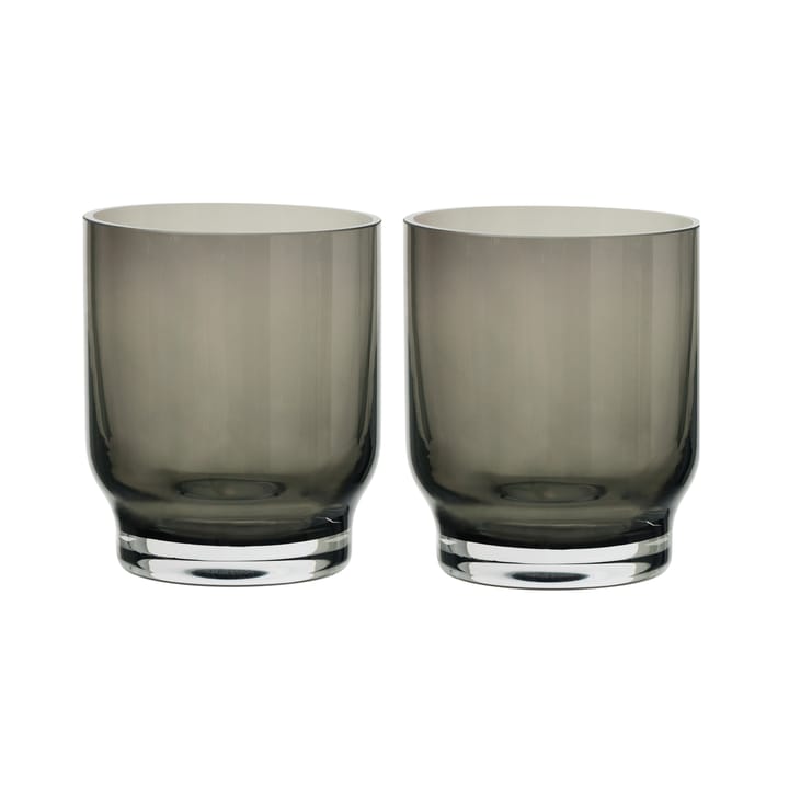Lungo drikkeglas 25 cl 2-pak, Smoke blomus