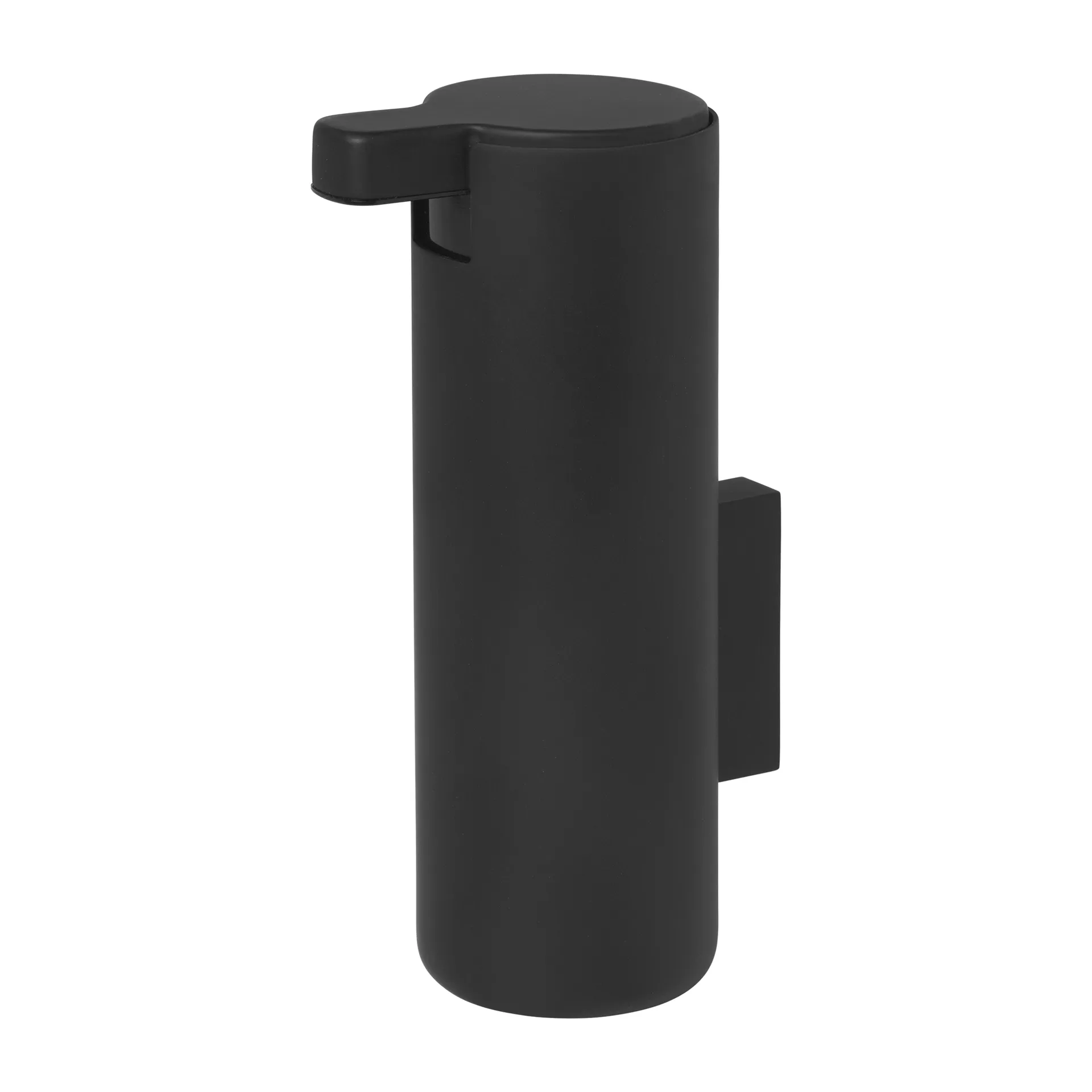Modo sæbedispenser vægmonteret, Sort blomus