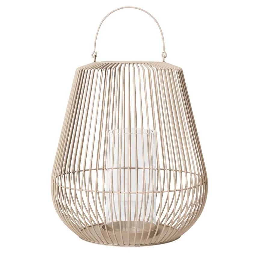 Nidea lanterne M 61,5 cm, Nomad (beige) blomus