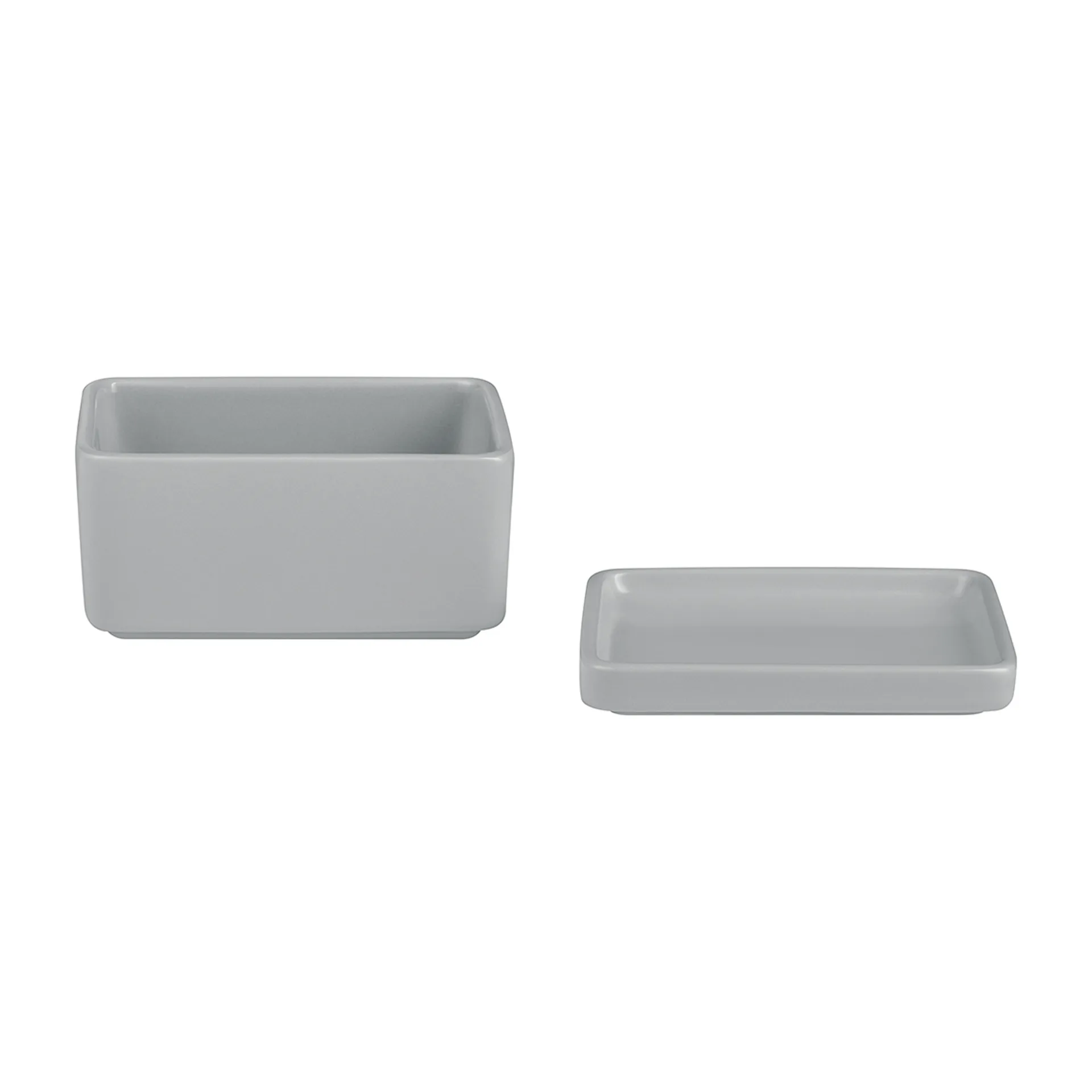 Pilar smørboks/opbevaringsboks 250 ml, Mirage grey blomus