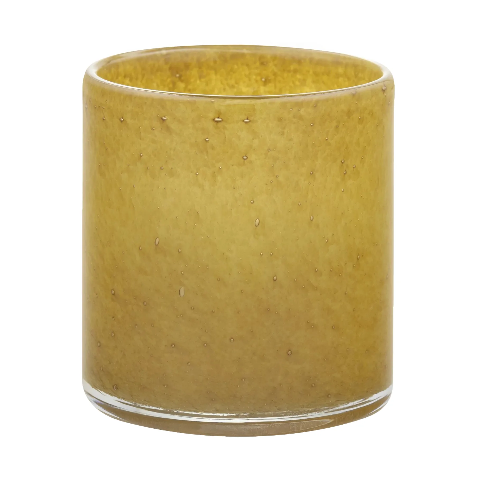 SAGA fyrfadsstage L Ø15 cm, Tan blomus