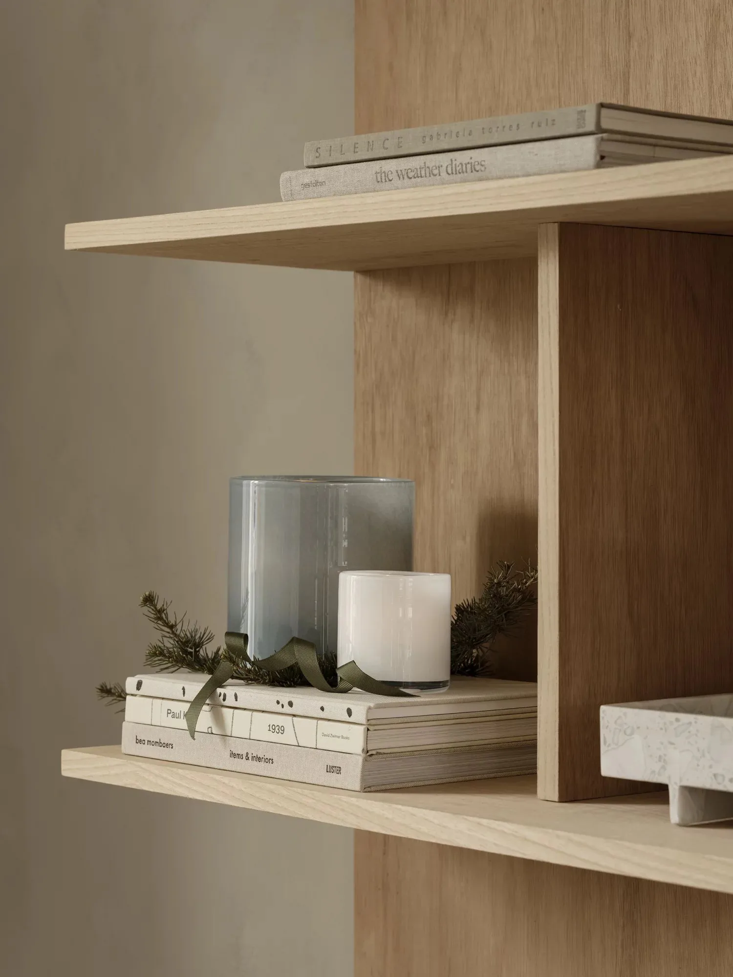 SAGA fyrfadsstage S Ø8,3 cm, White blomus