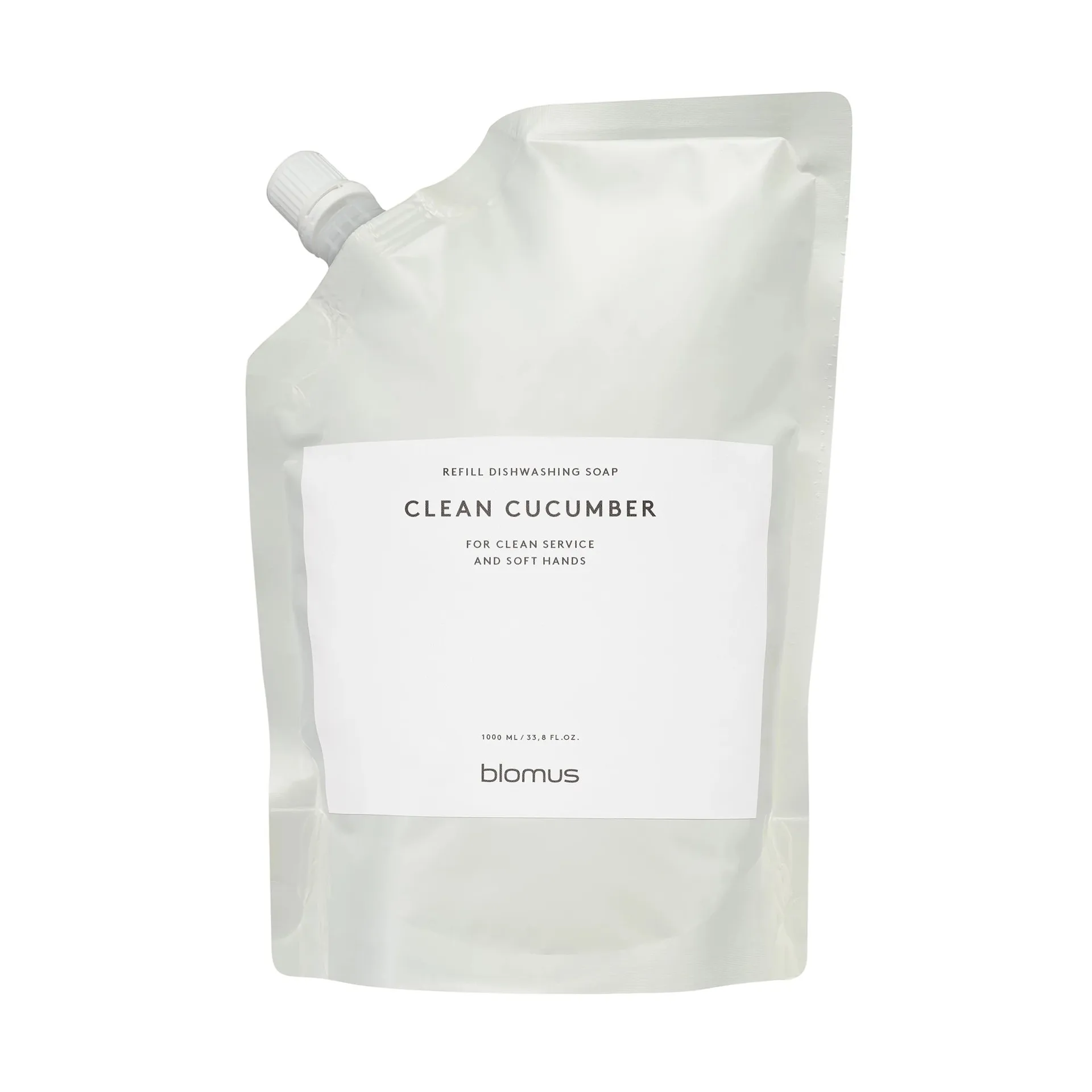 Satomi refill opvaskemiddel clean cucumber, 1000 ml blomus